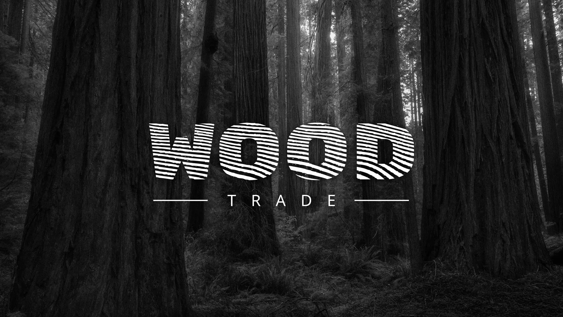 Разработка логотипа для компании «Wood Trade» в Поворино